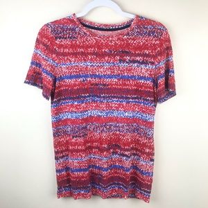 Tory Burch Jersey Pima Red Tee Top